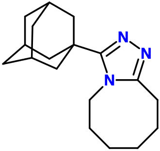 (image for) MC080262 3-(Adamantan-1-yl)-5,6,7,8,9,10-hexahydro[1,2,4]triazolo[4,3-a]azocine